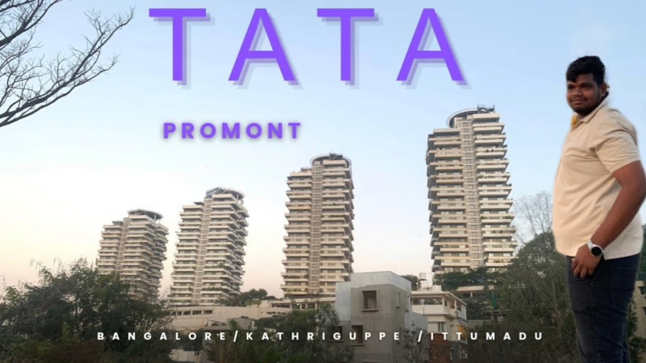 tata PROMONT #bangalore beautiful view from the top of the hill....