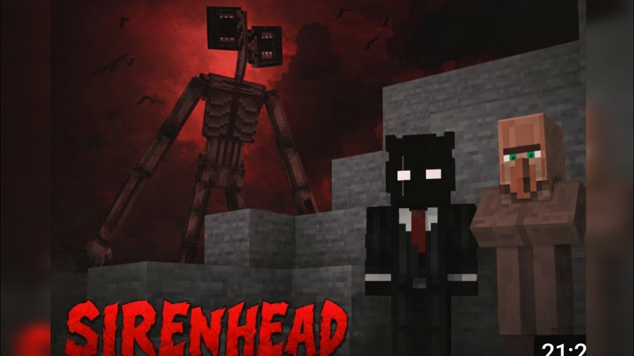 We survived the SCARIEST Siren Head in Minecraft 😱🔥