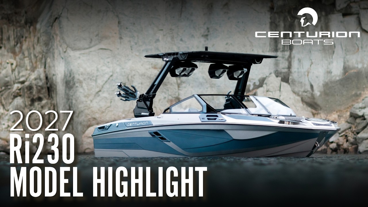 Представляем Centurion Ri230 2027 года: идеальный катер для сёрфинга