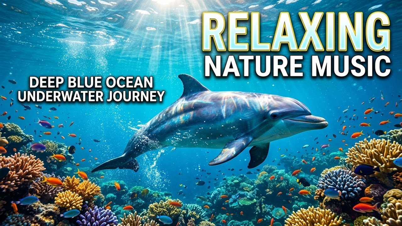 Tranquil Ocean Drift 🌌 • Peaceful Relaxation Music for Sleep 😌 • Soft Underwater Flow 🌙