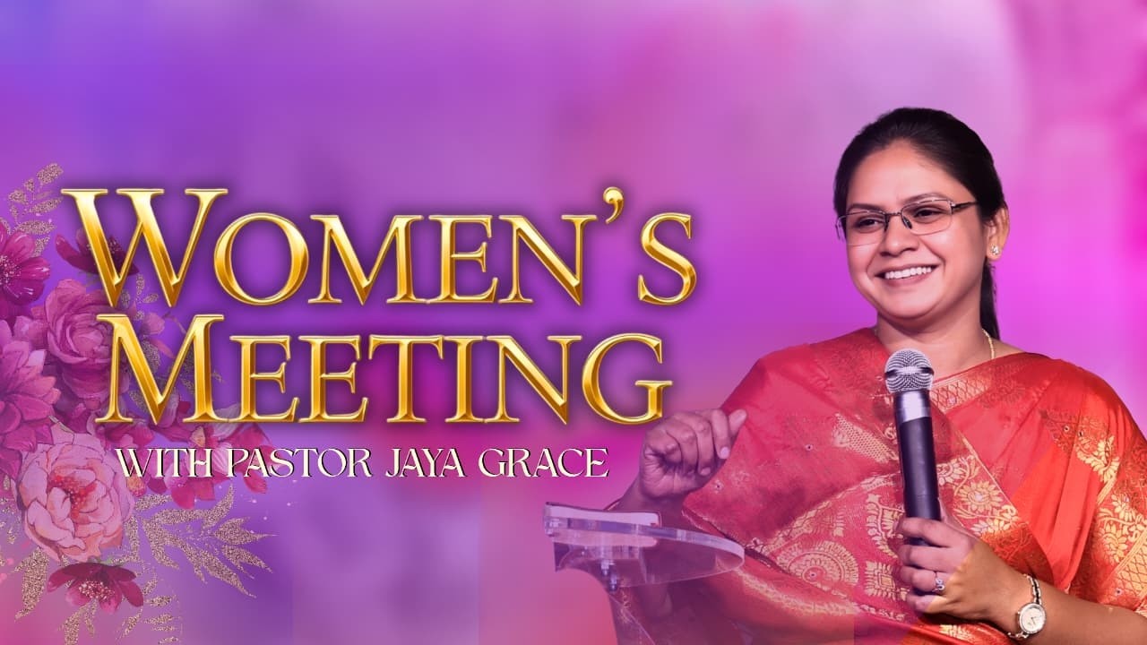 Women's Meeting || Pastor Jaya Grace || EGHM Church || 07th March 2026