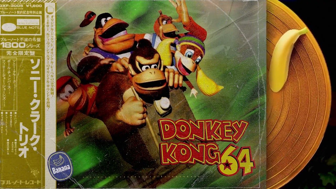 Donkey Kong 64 but it's Lo-Fi: Chill Beats from the Jungle 🎶🌴✨