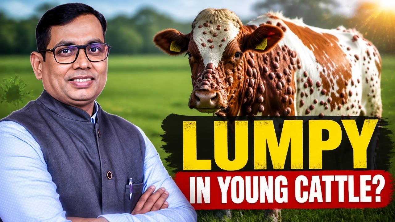 Why Lumpy virus attacking young cattle? Symptoms & Treatment Explained!