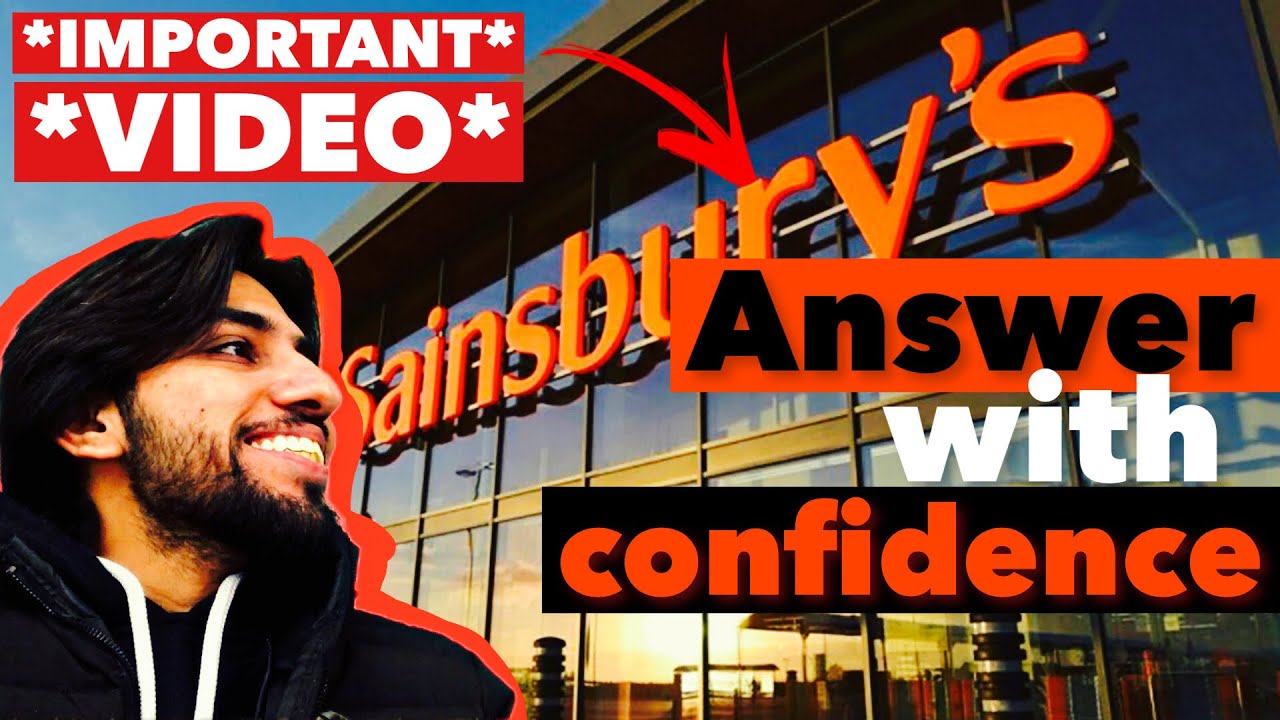 *LIVE INTERVIEW* - SAINSBURYS TRADING ASSISTANT QUESTIONS | How to answer supermarket questions