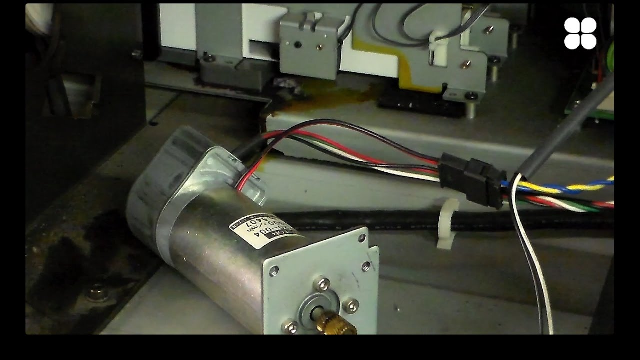 Roland VersaCAMM SP-series Recambio del Feed Motor