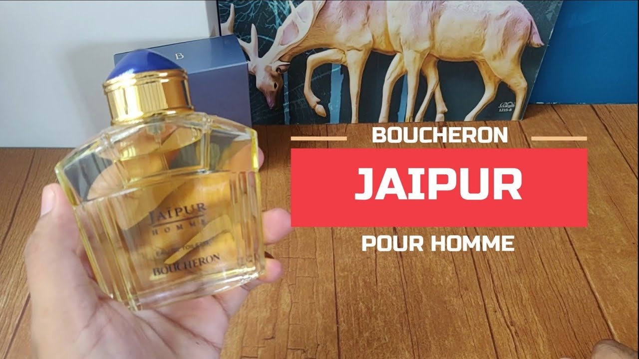 BOUCHERON JAIPUR POUR HOMME |UNBOXING VIDEO