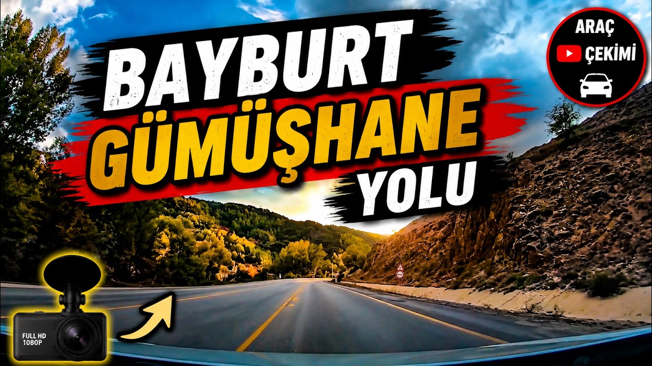 BAYBURT GÜMÜŞHANE YOLU YOL MANZARALARI
