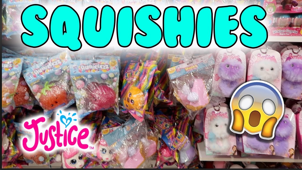 WOW! SQUISHY PEN HOLDERS and So Many NEW Squishies at JUSTICE! 😍