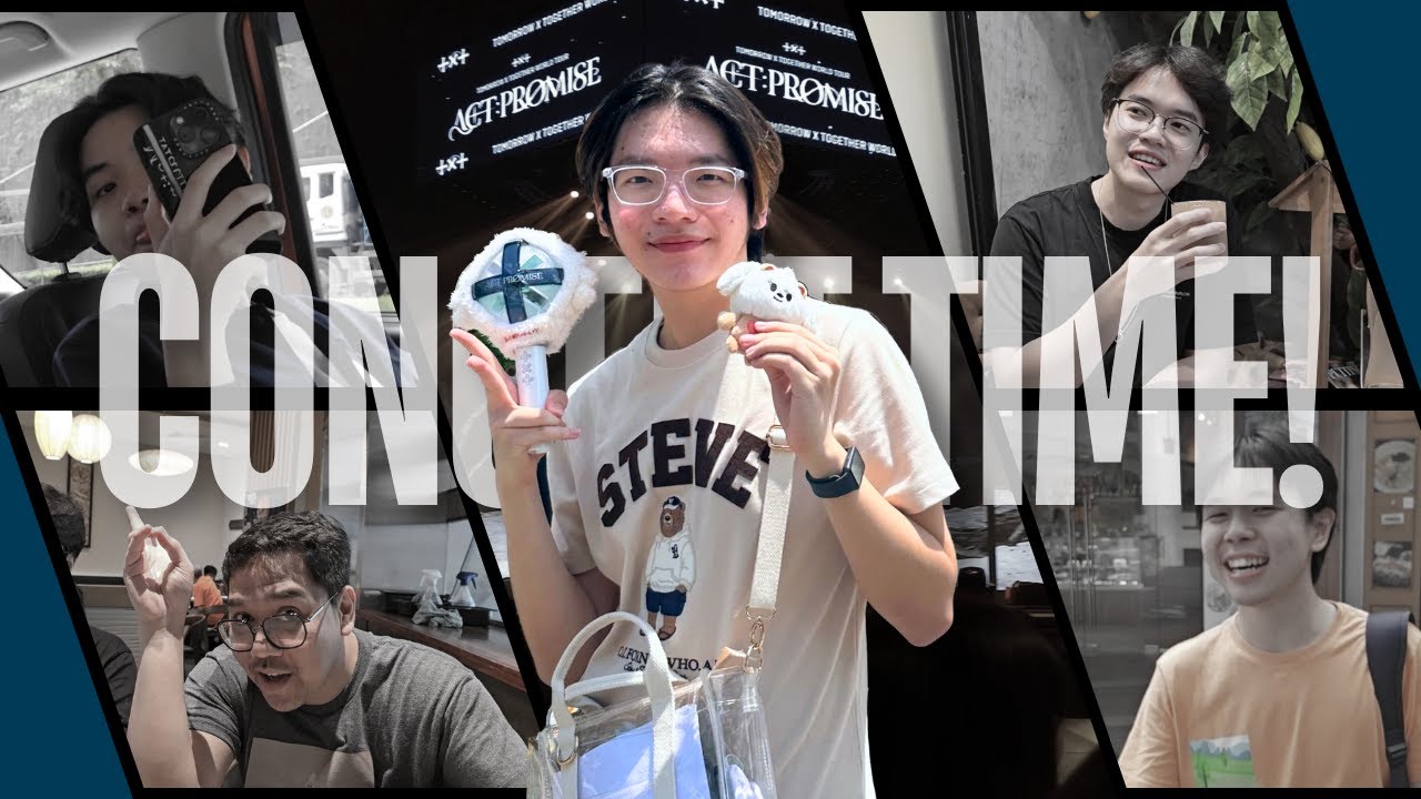 [#AXELOGS] MY TXT CONCERT EXPERIENCE!! (with Sandy, Chris, Nando & IU)