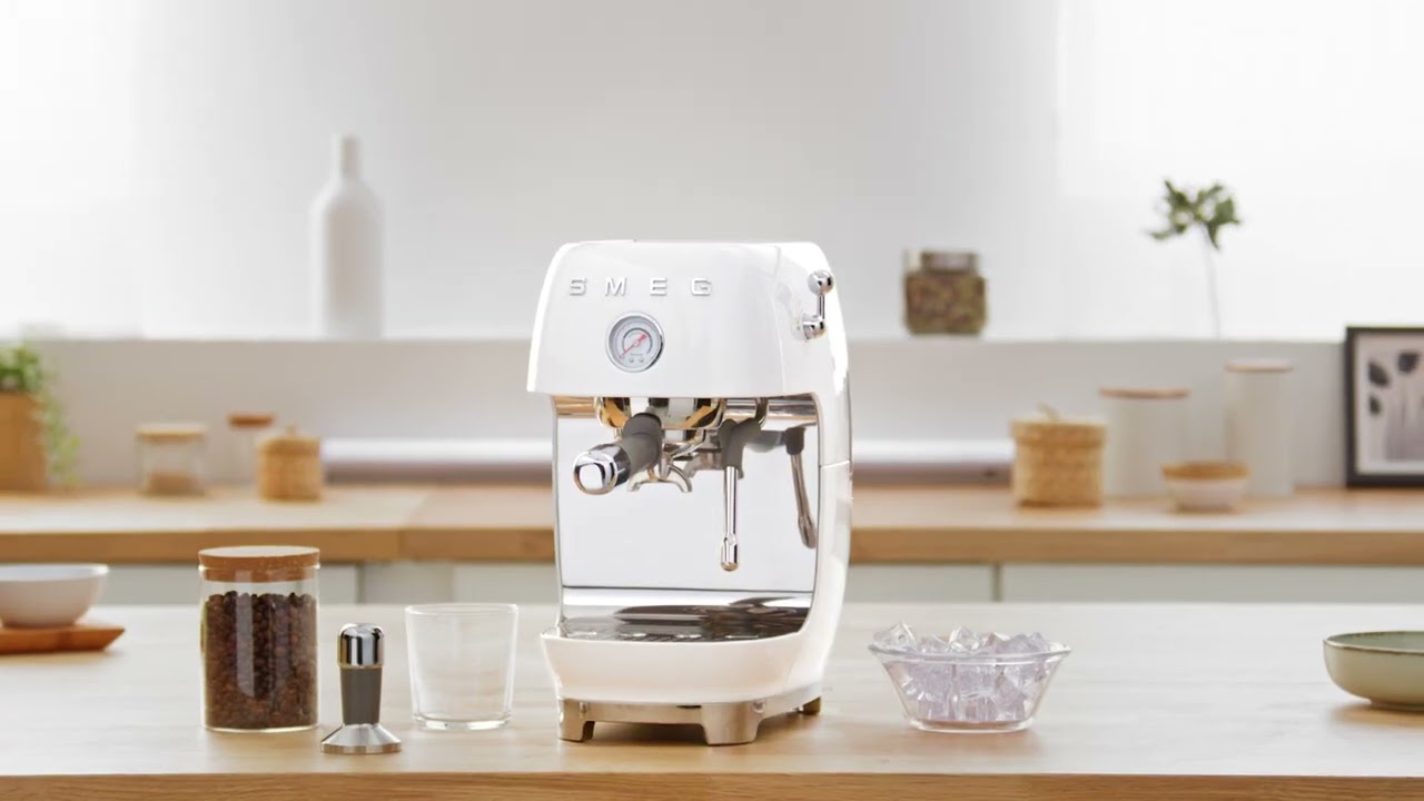 SMEG - 冷熱雙萃手動濃縮咖啡機