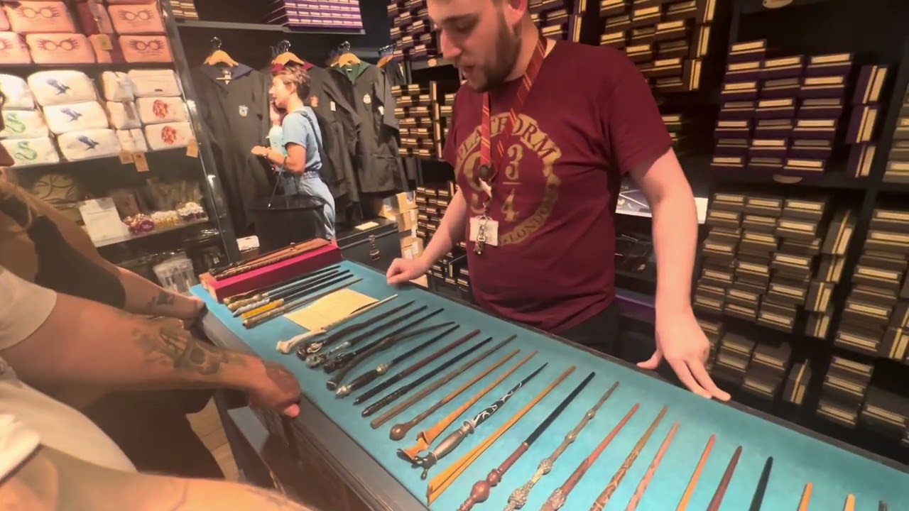 Every Harry Potter wand (explained) we went to the Harry Potter store at King’s Cross in London