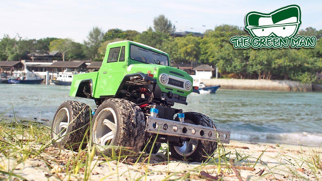 Tamiya GF-01 Land Cruiser Sand Run - The Green Man