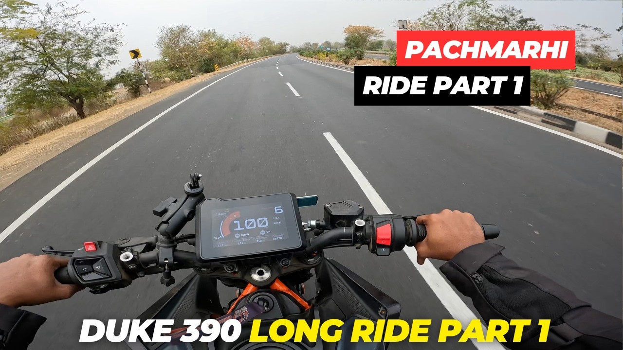 Duke 390 Long Ride To Pachmarhi Part 1