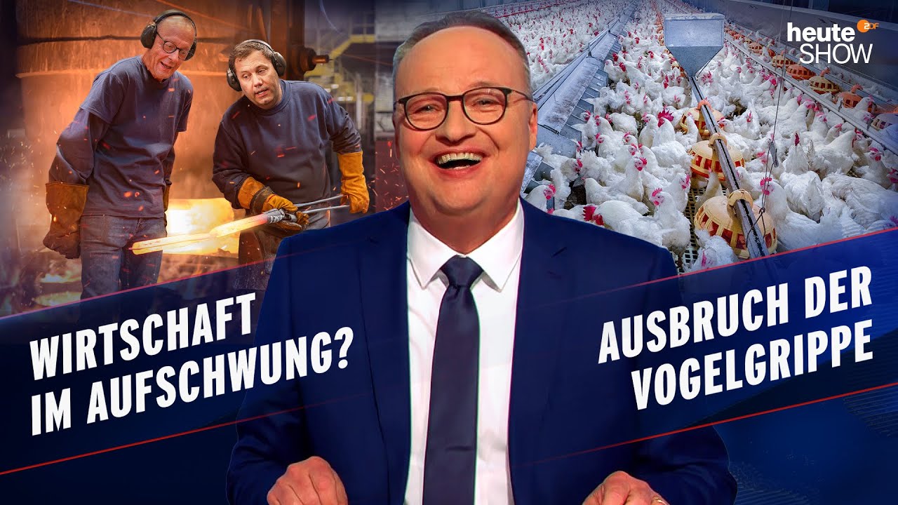 Deutschlands Wirtschaft am Limit – wo bleibt der Aufschwung? | heute-show vom 07.11.2025