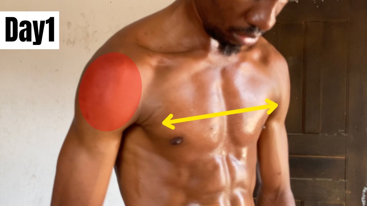 Day 1 of 20 Build your upper Body with this Effective Daily Workout Routine chest, shoulder and arms