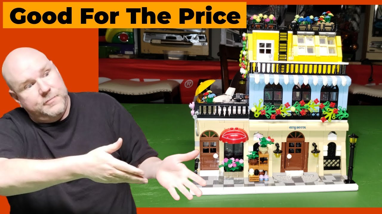 Aliexpress Xmork City Hotel Modular Set Review Not Lego Alternative Building Set