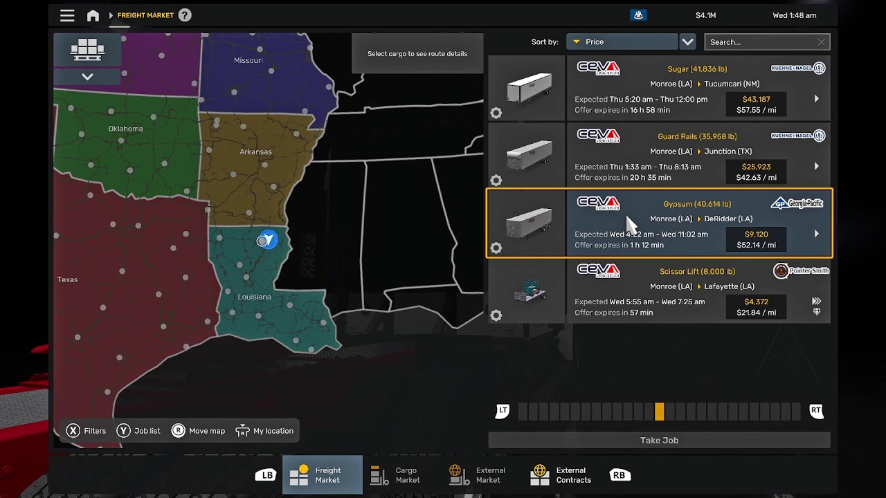 American Trucking Simulator Louisiana DLC  With BigBoi Gaming