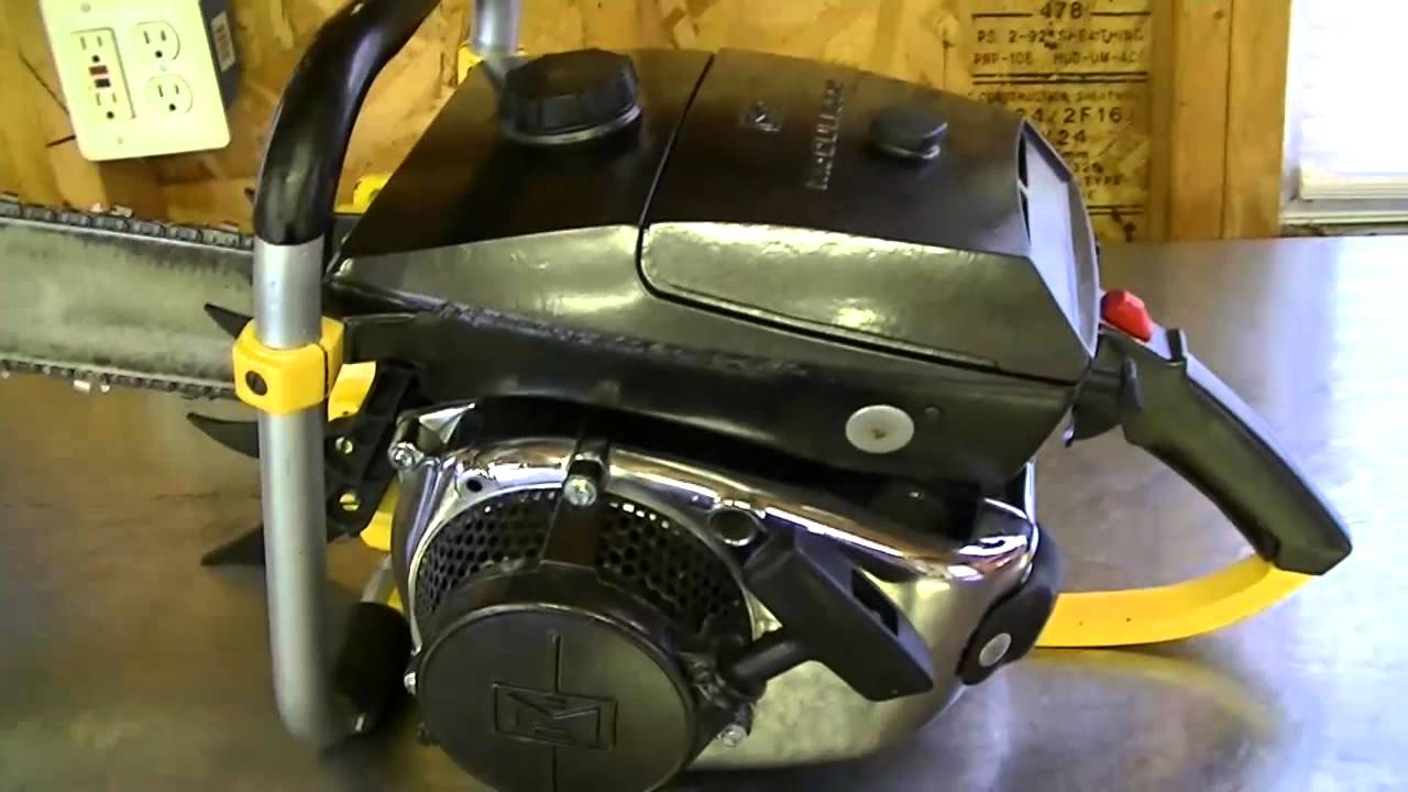 McCulloch super pro 125 with the 101b racing kart engine