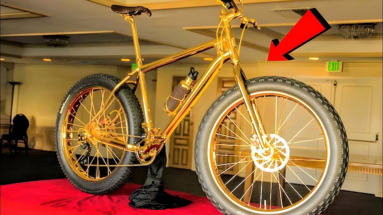 GOLD CYCLE 😱 || Only Billionaires Can Afford These Gold Items
