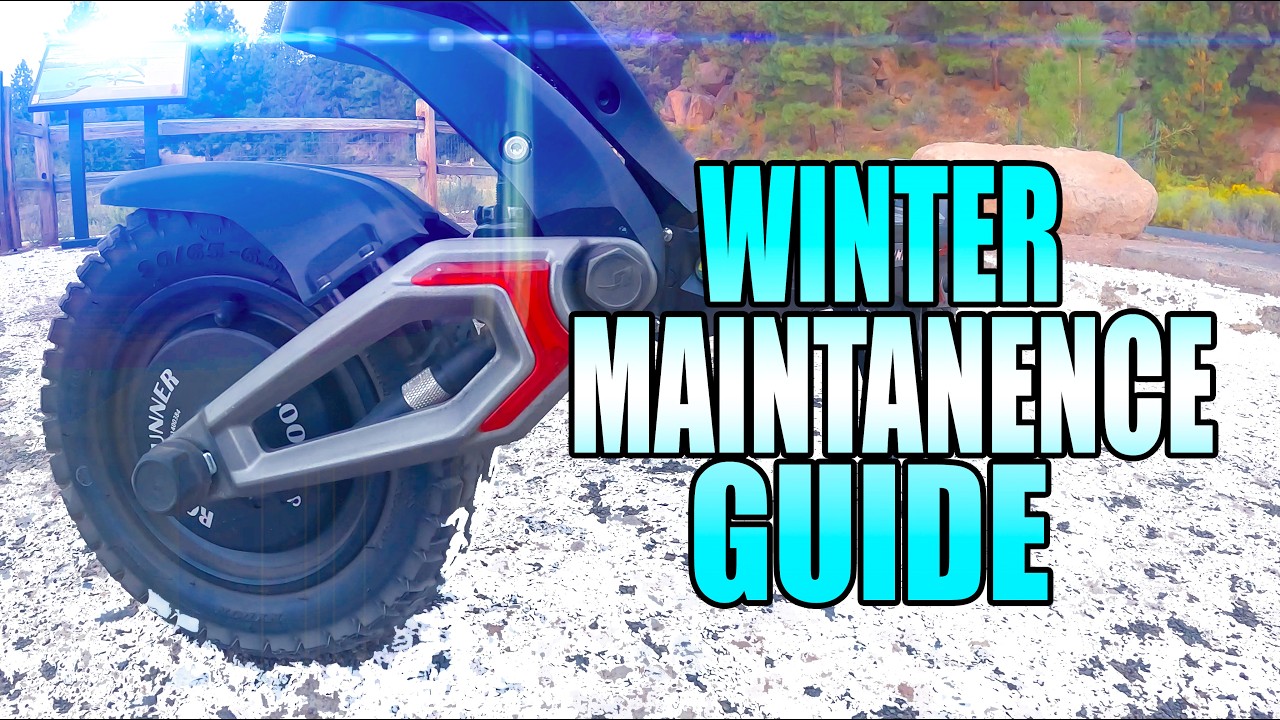 The Ultimate Cold-Weather Battery Prep & Storage Guide for your electric scooter.