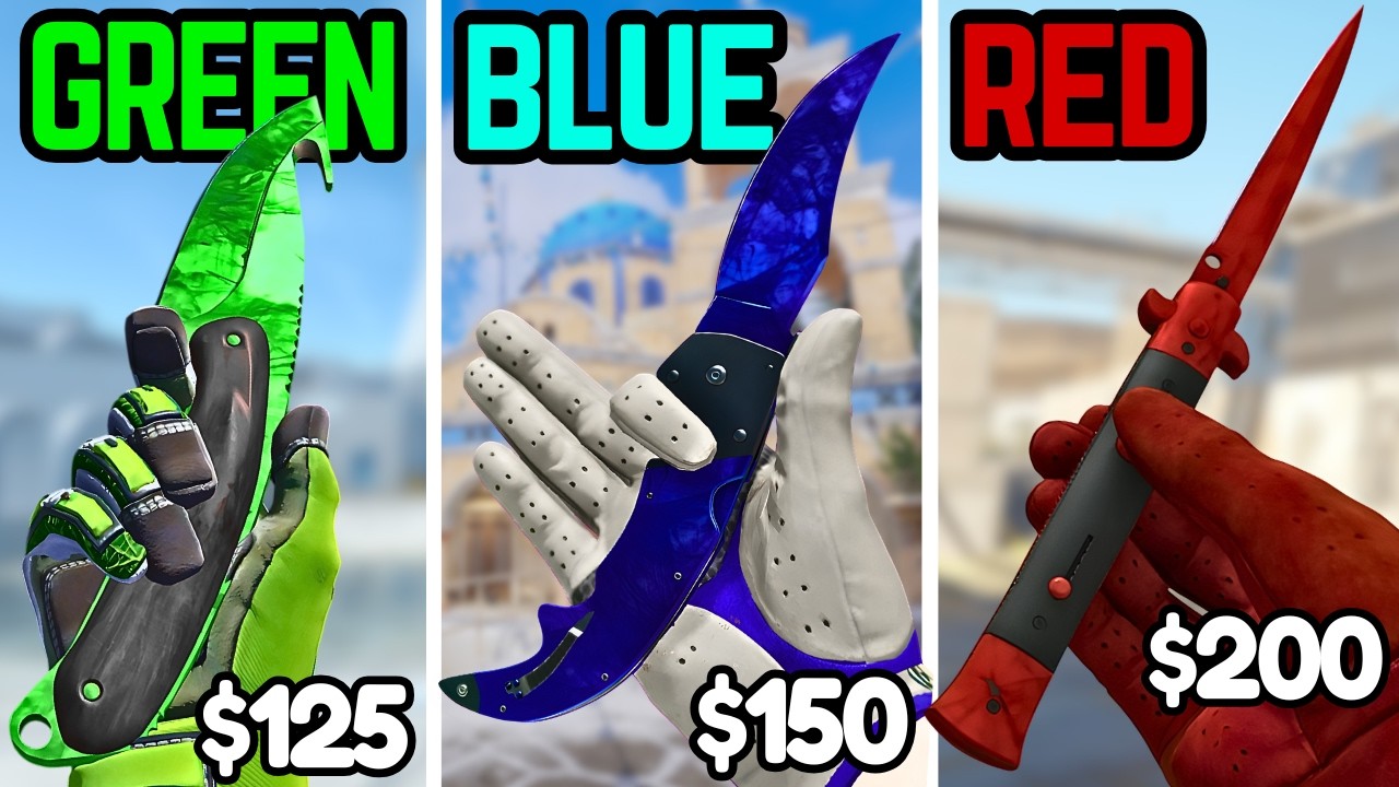 The BEST Knives For EVERY COLOR Under $200 (CS2 BUDGET Knife Skins 2026)