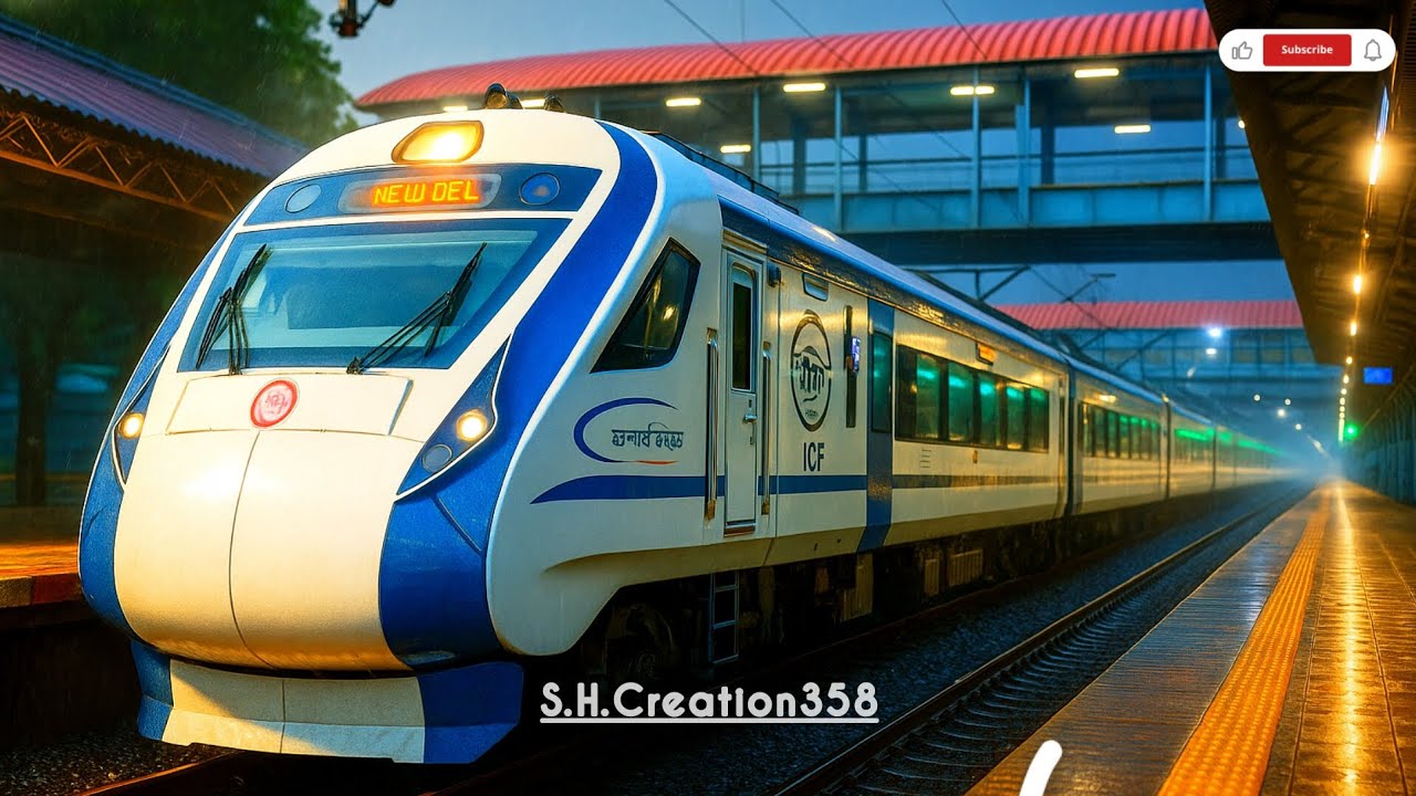  🇮🇳 || Vande Bharat, 🚉 WAP-7 , Mumbai Local – Speed, Horn & Real Train Madness!