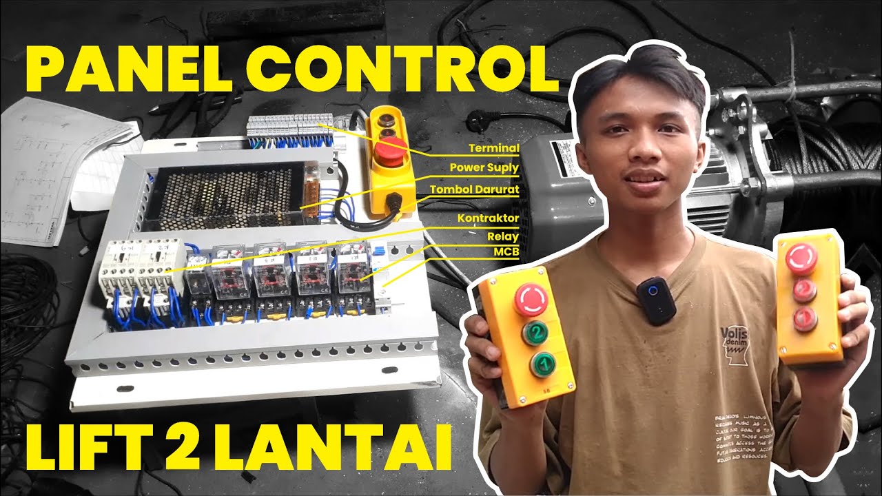 Merakit PANEL LIFT 2 Lantai