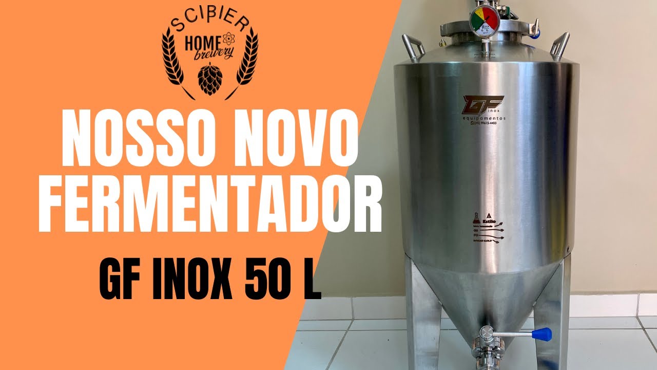 GF Inox 50 L: o novo fermentador da SciBier