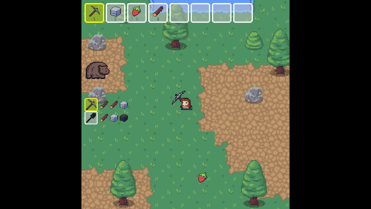 Phaser 3 Tutorial - Inventory & Crafting System Course Preview