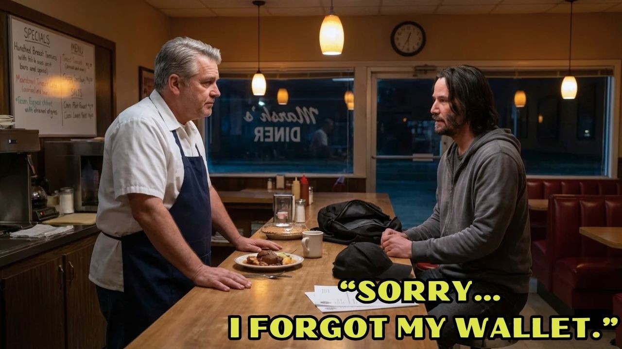 A Diner Owner About to Lose His Restaurant Fed a Man Who Forgot His Wallet — It Was Keanu Reeves