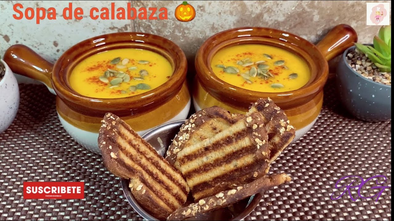 Sopa de calabaza,  exquisita 😋