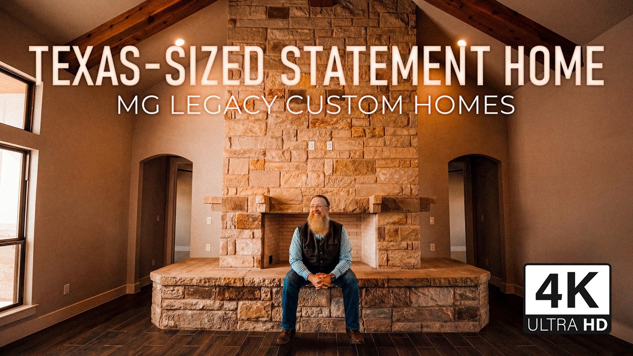When Rustic Warmth Meets Bold Architecture | A Texas Custom Home Tour