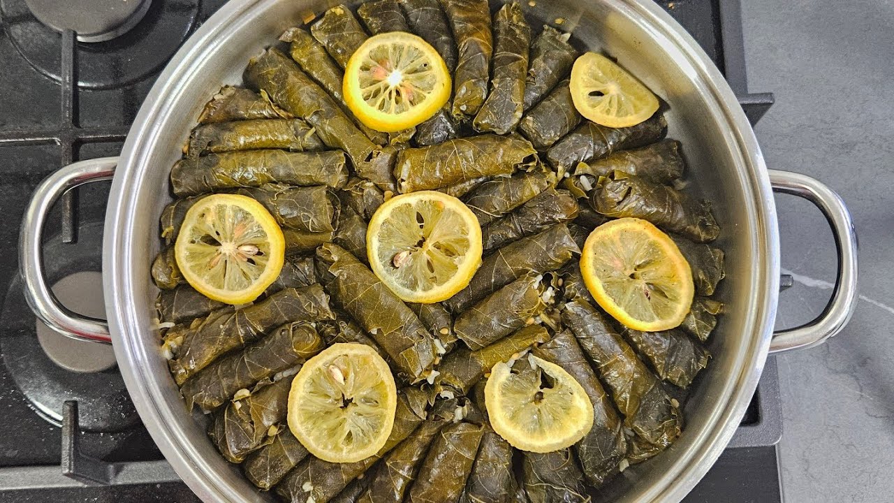 עלי גפן ממולאים (יפרח)