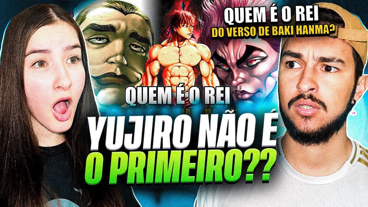 Apenas um react | Top 10 mais fortes do verso de Baki | Sociedade Z (Baki)