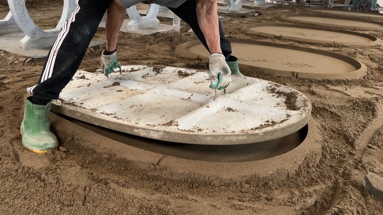 Coffee Table Made From Natural Stone | Mass Production, Amazing Creative Construction Workers