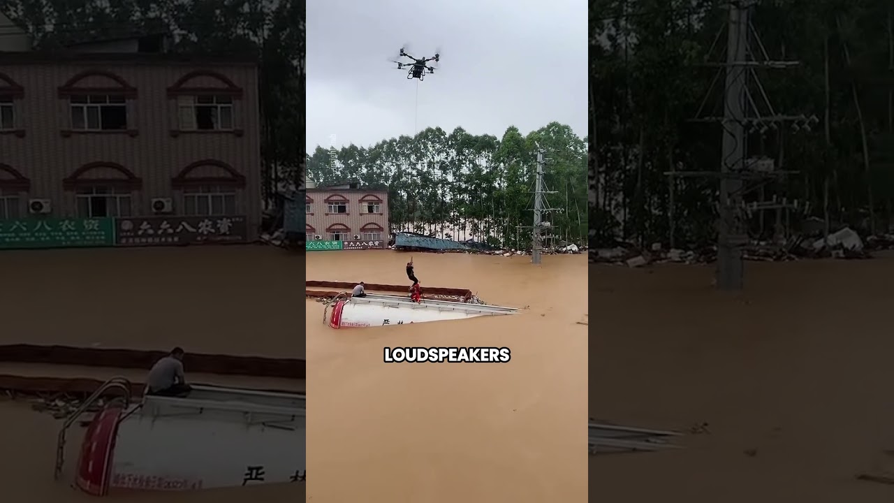 China's Heavy-Lift Rescue Drones Are Changing Disaster Response 🌊🚁