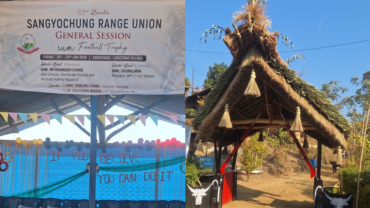 Sangyochung Range Union 33rd Edition Trophy.At Longtang Village 21.01.26