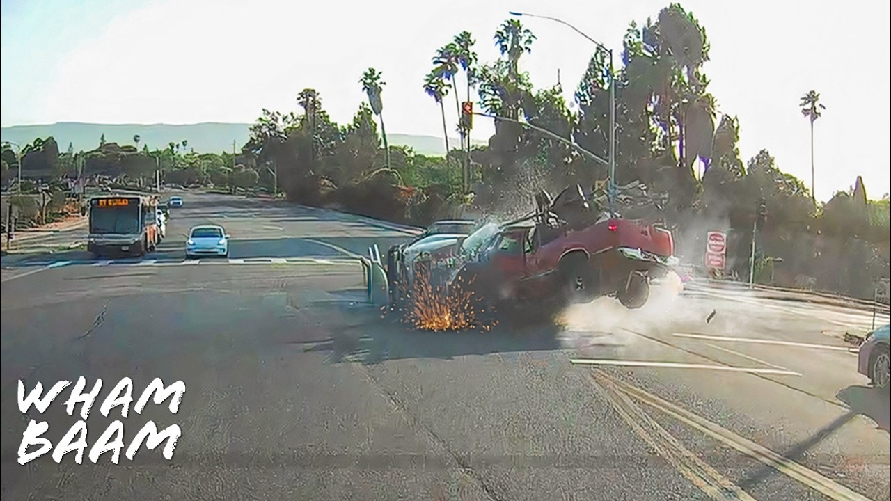 DRIVER NEVER SAW IT COMING… SHOCKING CRASH | DASHCAM STORIES 134