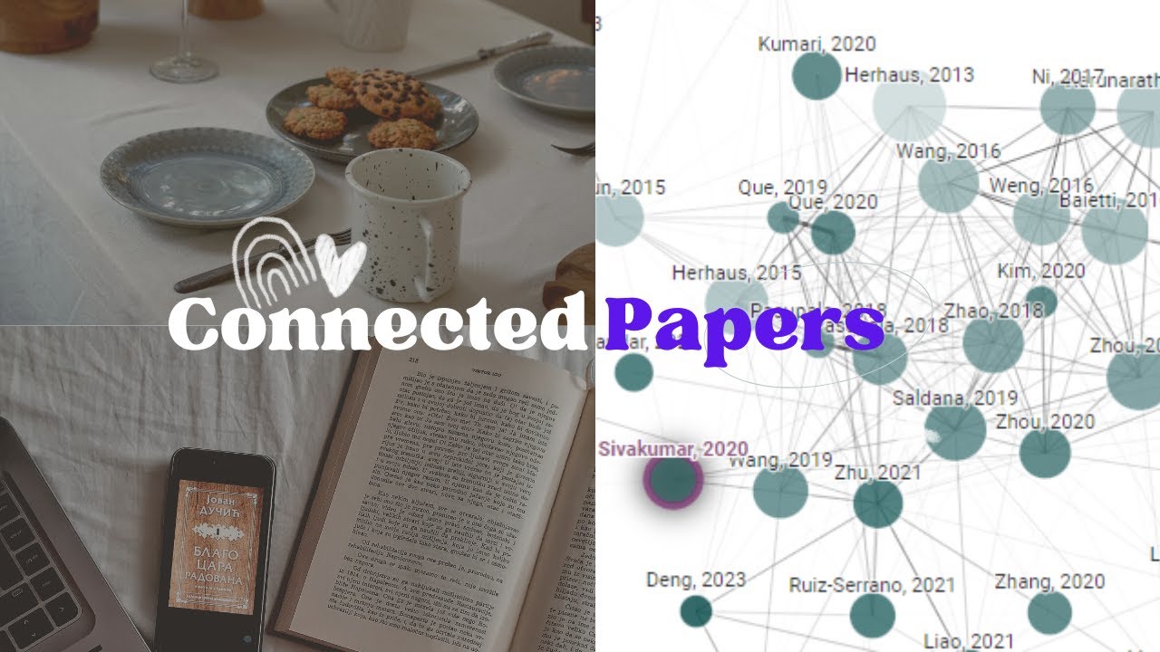 Easy to make an interacting graph network of relevant research articles