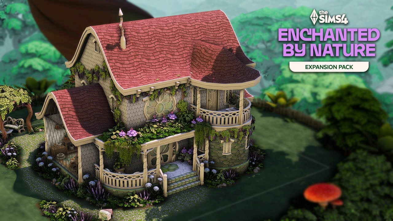 🧚‍♂️Fairy Family Home | No CC | Enchanted by Nature EP | The Sims 4 Stop Motion
