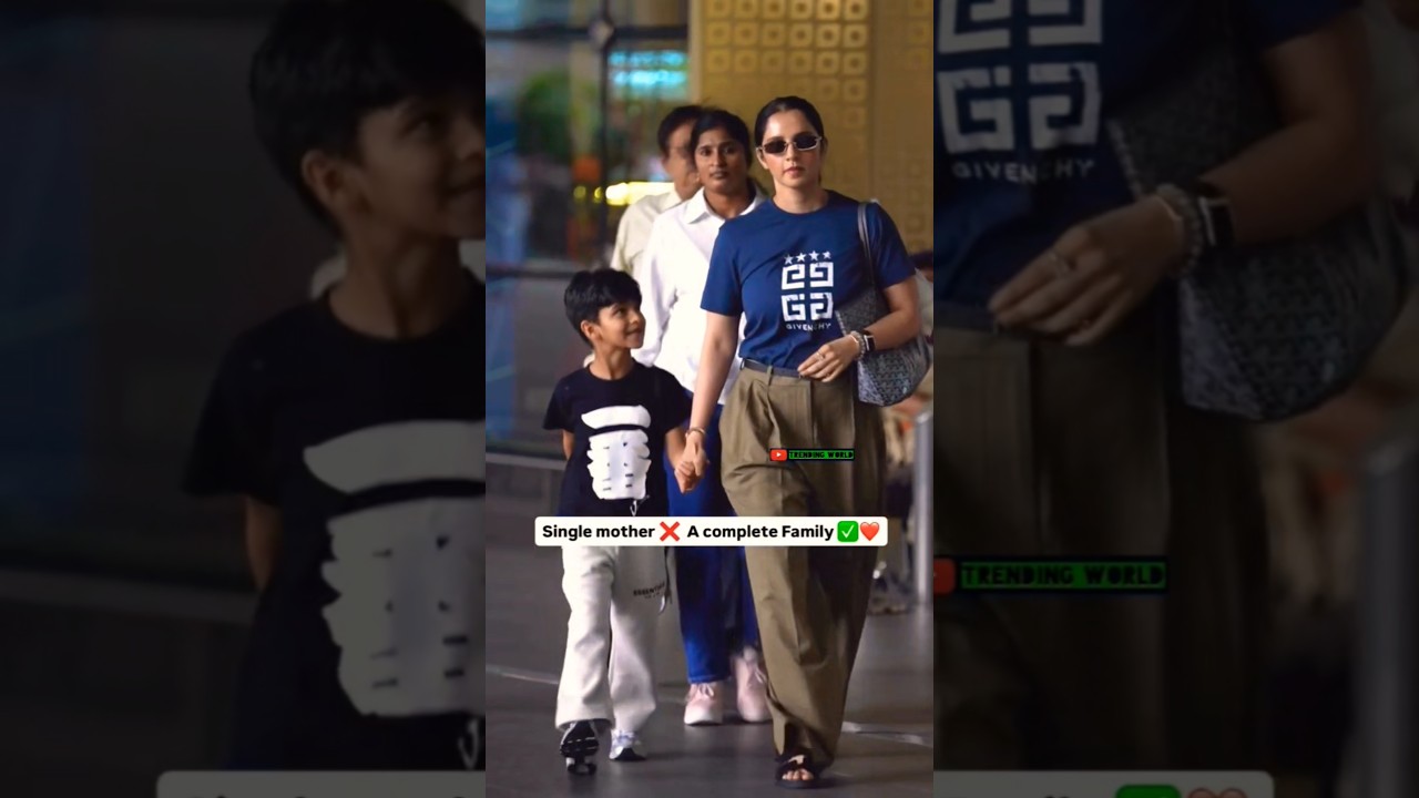 Sania Mirza With Kids #twshorts