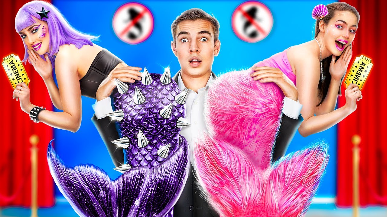 Goede vs Slechte Zeemeermin / Extreme ZEEMEERMIN MAKEOVER met Gadgets en Hacks