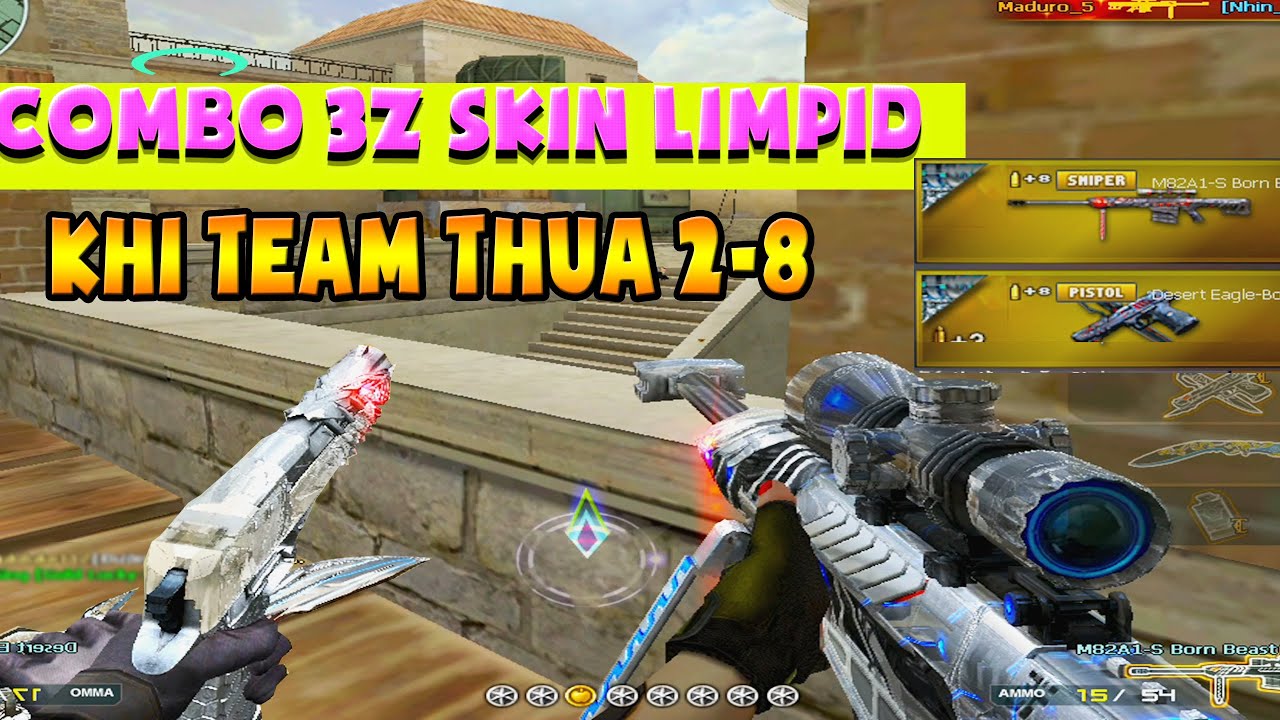 ► Bình luận Đột Kích - Combo 3z Skin Limpid - Kèo đấu siêu căng thẳng - Tú Lê