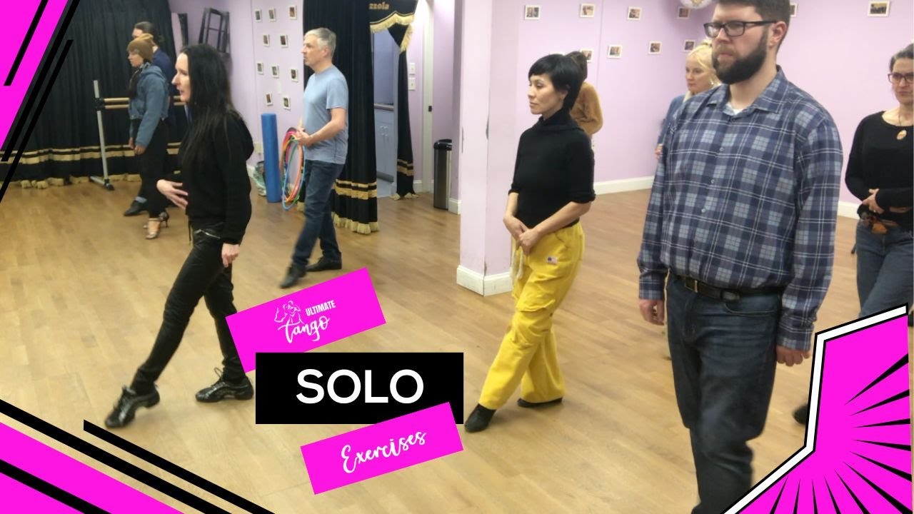 Ultimate Tango presents Back Walk Transitions & Lapiz with Cross | Solo Tango for Freedom & Flow