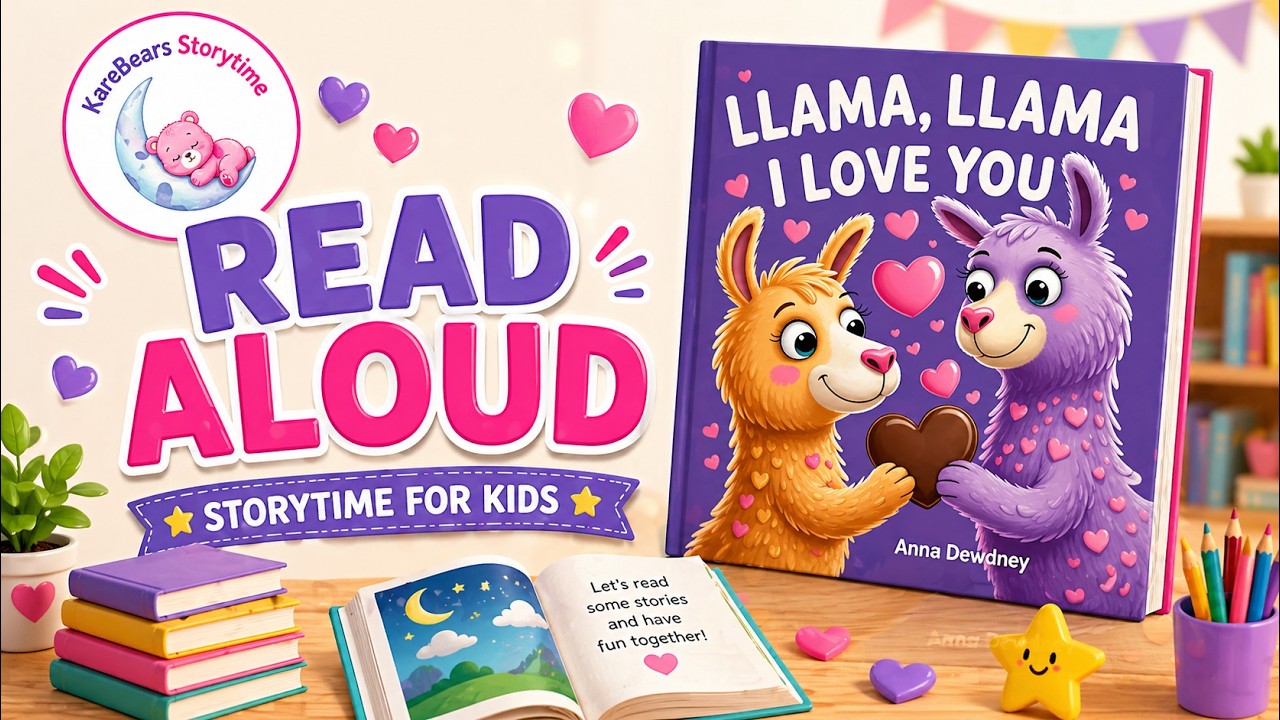 CHILDREN FRIENDLY STORYTIME Llama, Llama I love You Karebears Storytime