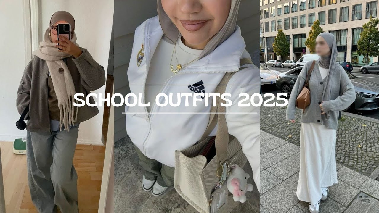 School & University Outfit Idea 2025 أفكار ملابس مدرسية وجامعية Modest & Stylish Looks for Every Day
