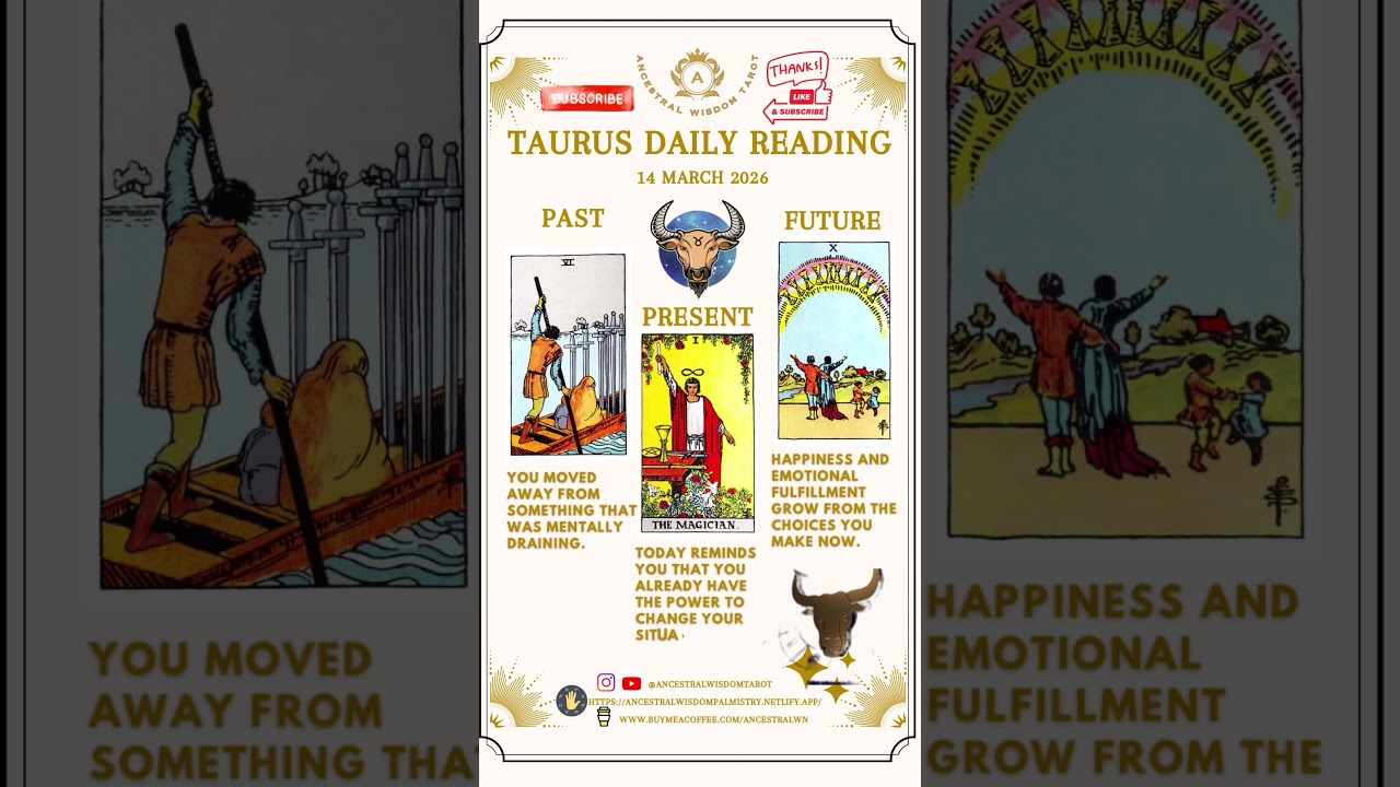 Taurus ♉️ This Was Meant for Today
