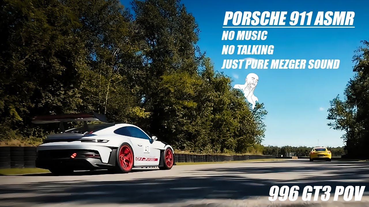 Porsche 996 GT3 Boxer ASMR - Pure Engine Sound