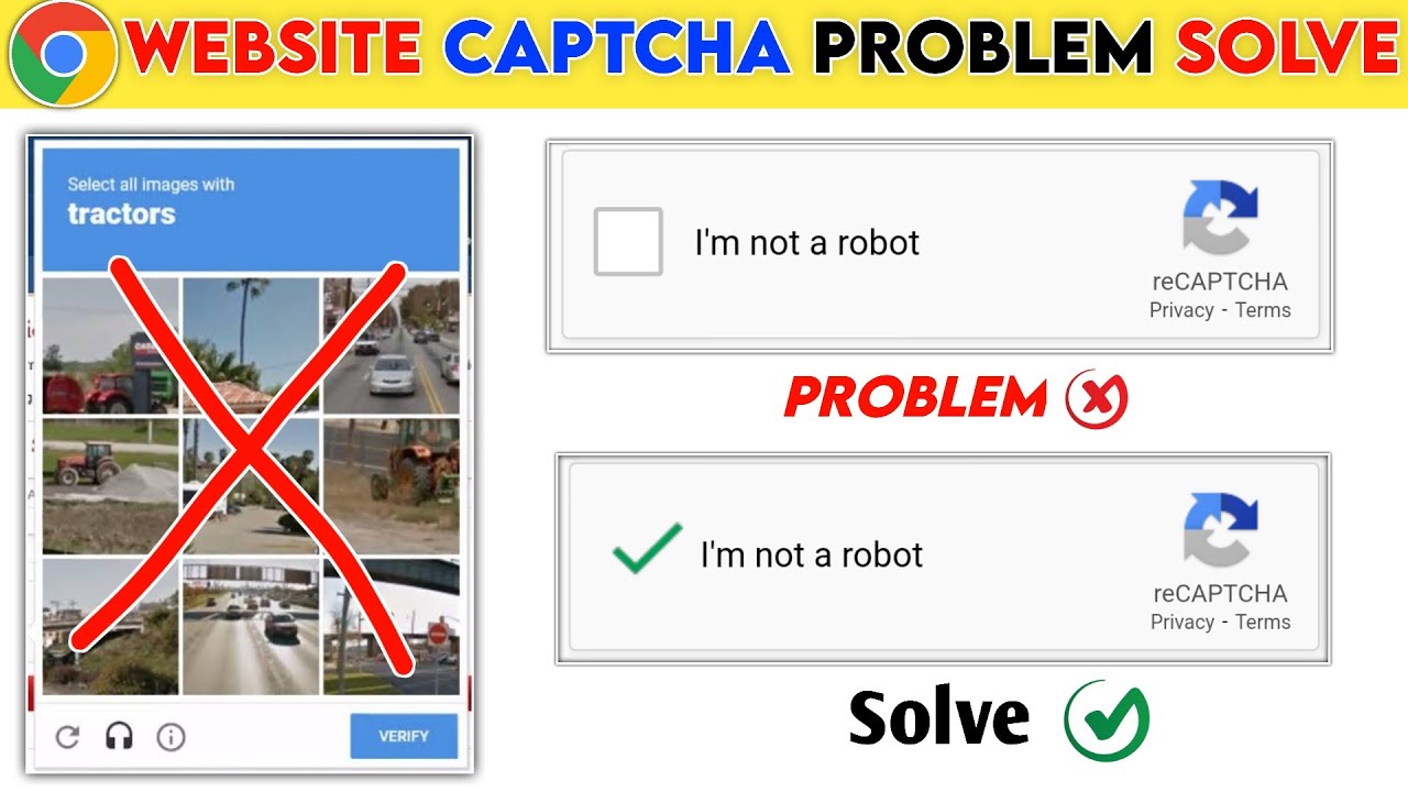 I Am Not Robot Captcha Kaise Fill Kare | Google Chrome Captcha Problem Mobile | Captcha Problem
