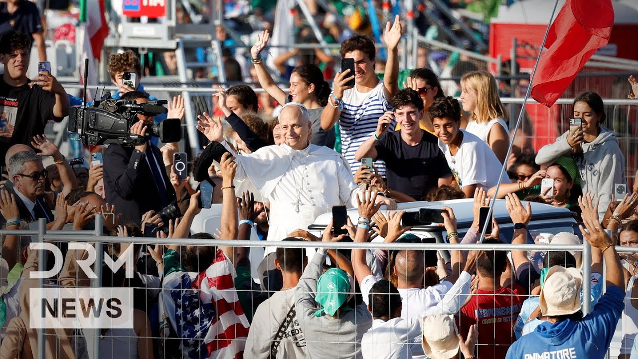 Just In: Pope Leo Leads Mass for 500,000 Youths, in Largest Event Yet of Papacy | AK1G